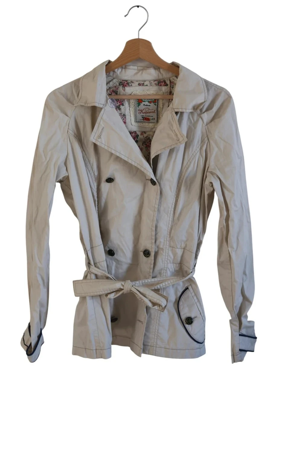 Trench crème Kaporal M